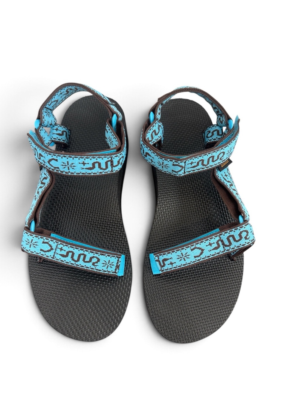 NWT Teva Universal Platform sandal blue black festival comfy casual sandals 10